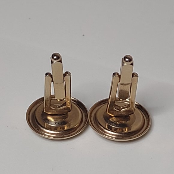 Very Awesome Vintage Letter S Cufflinks - Picture 8 of 8